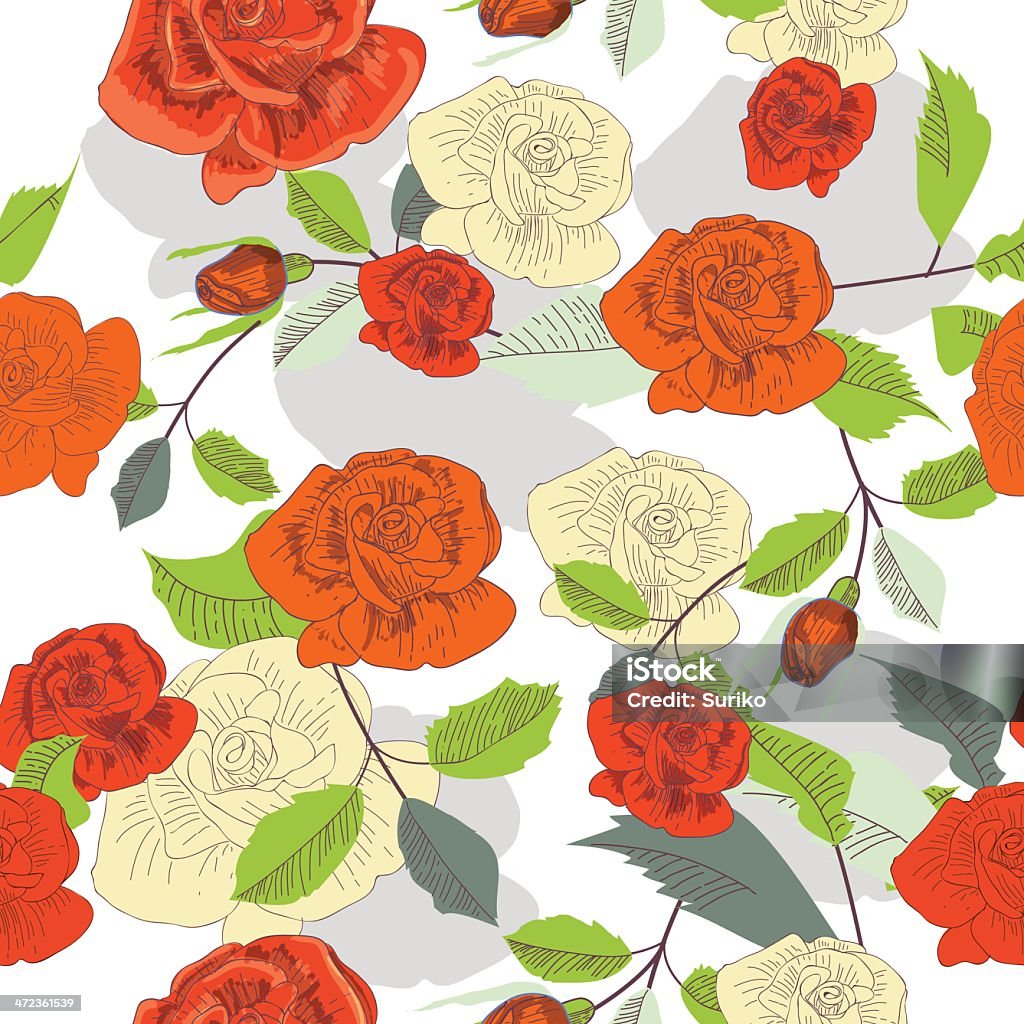 Rose Texture Pattern Roses Texture Stock Illustration - Download Image Now - Backgrounds ...