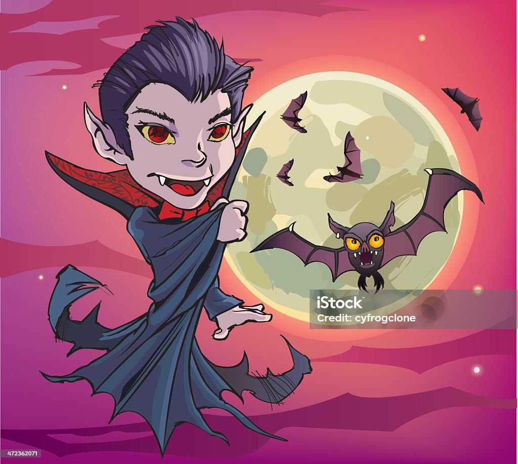 Vampir - Lizenzfrei Vampir Vektorgrafik