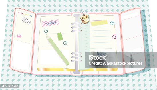 istock planner with clinger 472362578