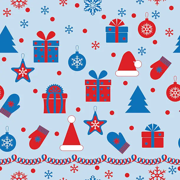 Vector illustration of holiday components