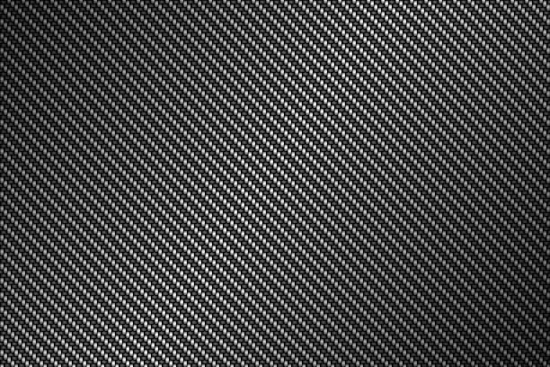 Carbon Kevlar striped background stock photo