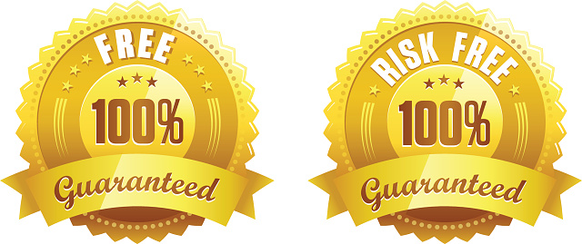 Two high quality and well designed vector badges for marketing purposes - 100% Free and Risk Free Guaranteed. 