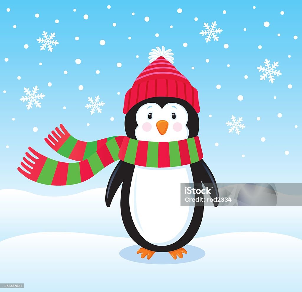 Chim Cánh Cụt Cô Đơn Trong Tuyết Hình minh họa Sẵn có - Tải xuống ...