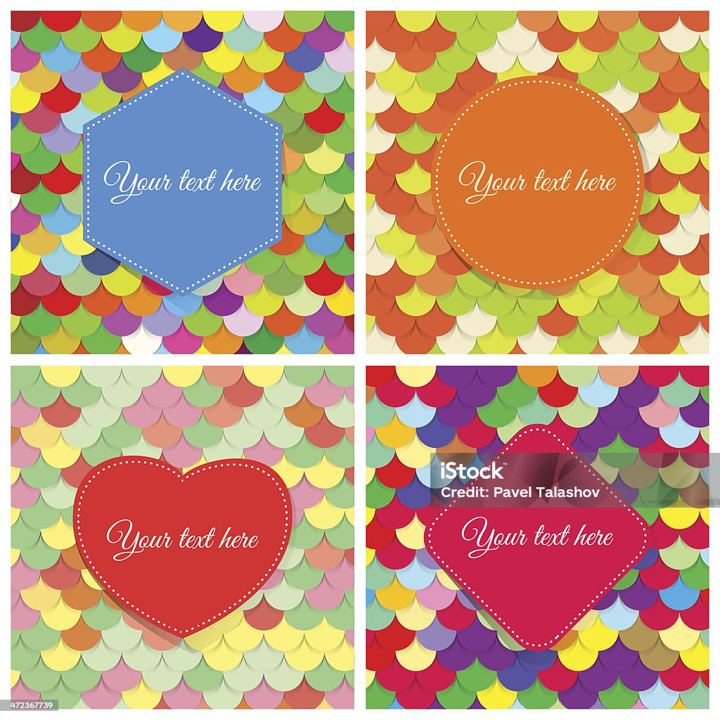 Colorful Banner Paper Elegant Colorful Paper Banners Stock Illustration - Download Image Now ...