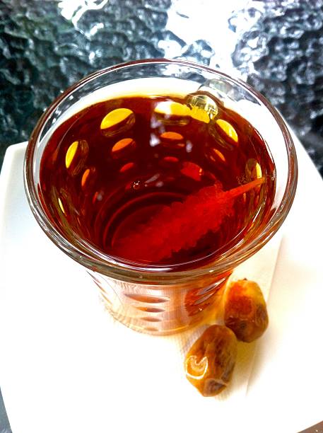 Iranian Tea and Dates Iranian Tea and Dates date syrup stock pictures, royalty-free photos & images