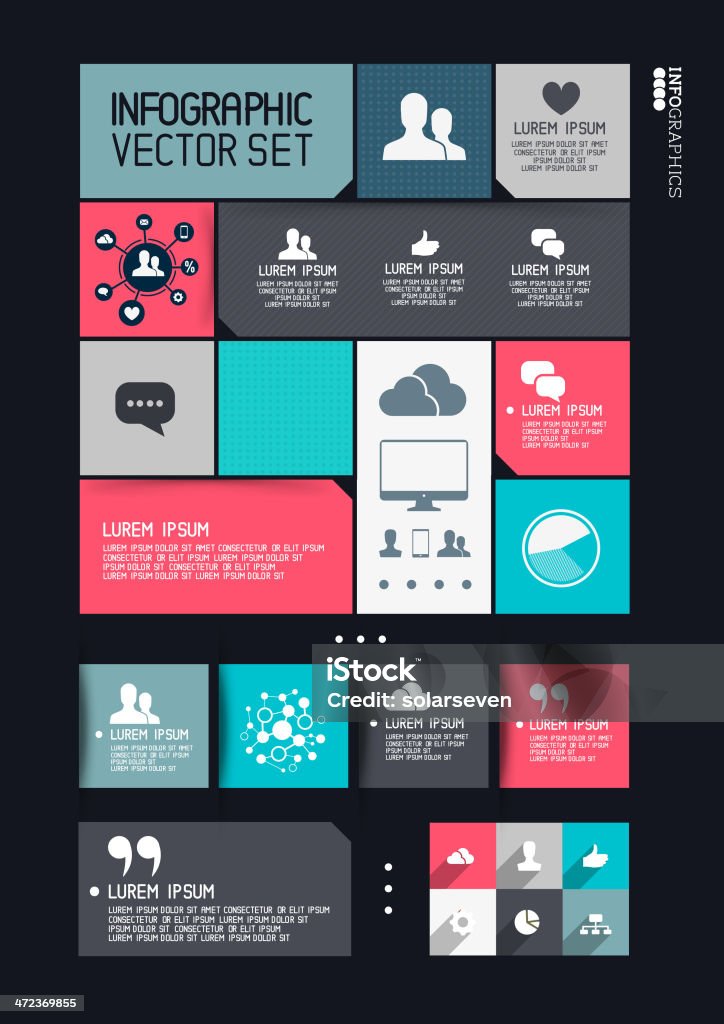 Client Inforgraphic Modern Infographics Interface Stock Illustration - Download Image Now ...