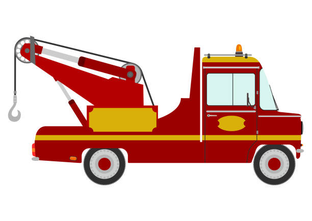 Tow Truck Cartoon Illustrations, Royalty-Free Vector Graphics & Clip Art -  iStock