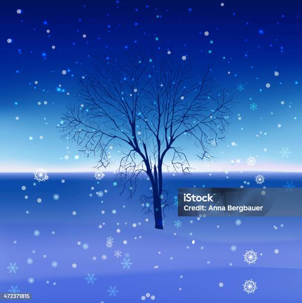 05 Snow Paysage Vecteurs libres de droits et plus d'images vectorielles de Abstrait - Abstrait, Arbre, Beauté