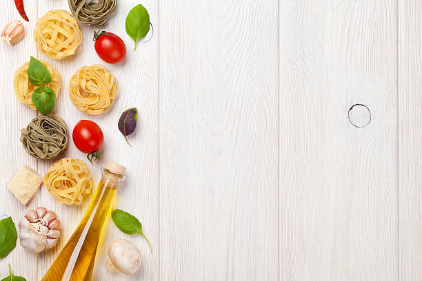 istock Italian food cooking ingredients 472373038