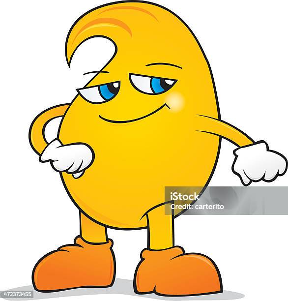 Humanized Mango Handsome Mango Character Stock Illustration - Download Image Now ...