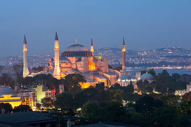 istock Blue Mosque and Hagia Sophia 472373560