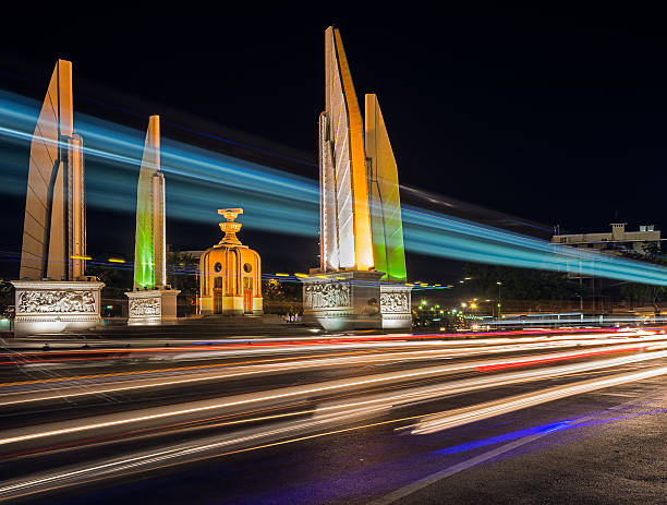 istock The Democracy Monument at night time in Bangkok,Thailand 472377034