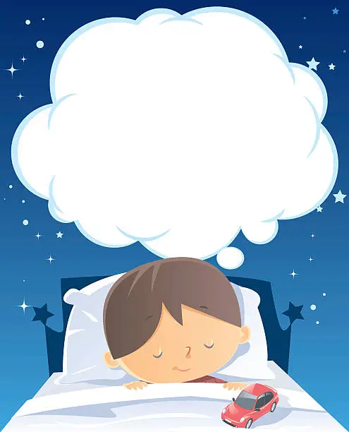 Vector illustration of Sweet Dreams