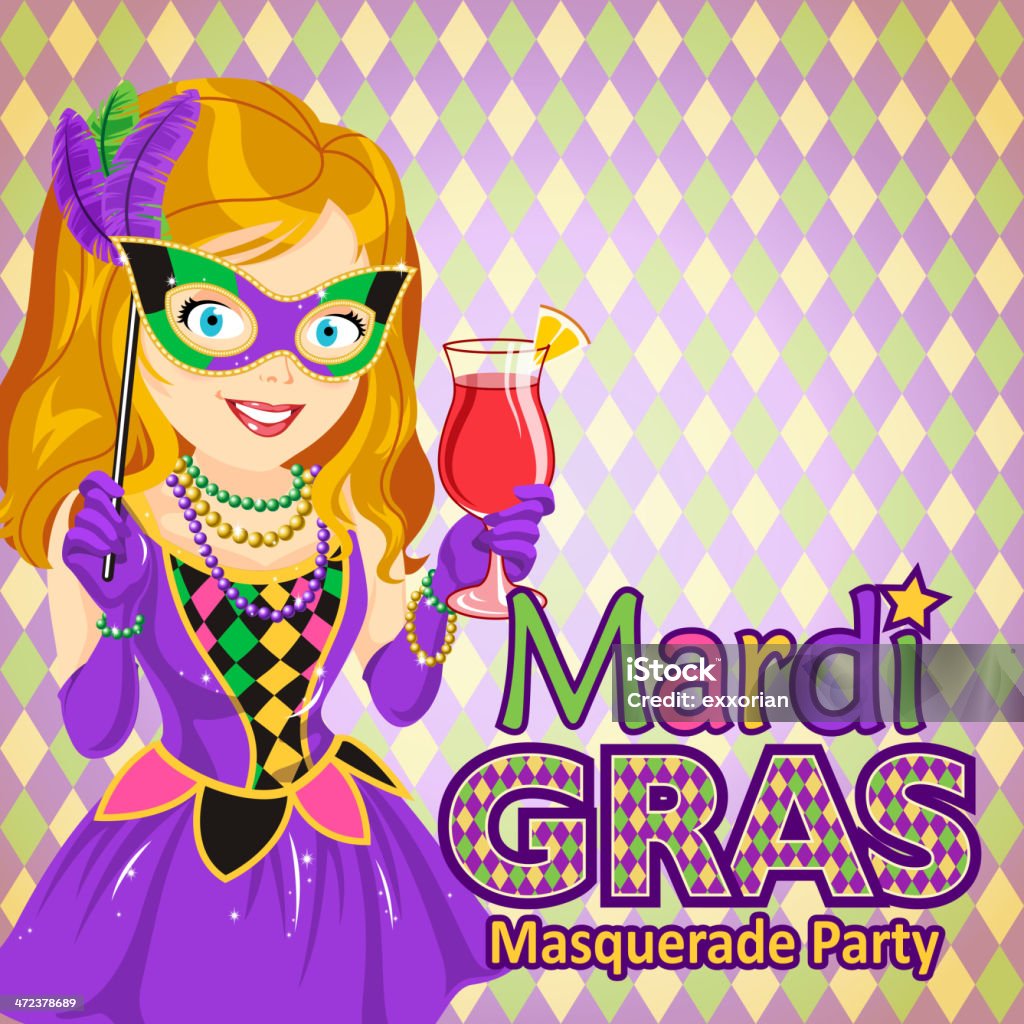Masquerade Party Masquerade Party. Adult stock vector