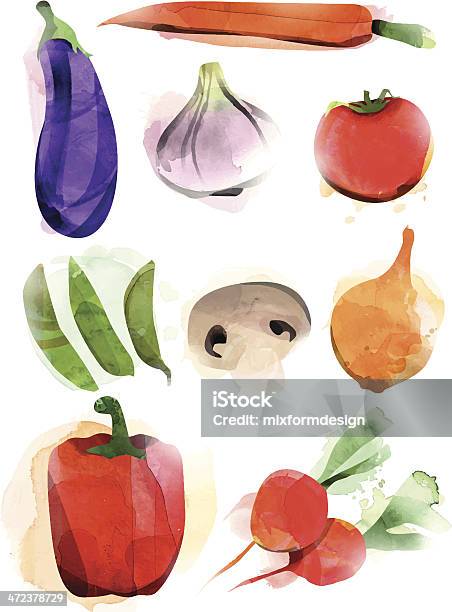 野菜のセット - スナップエンドウのベクターアート素材や画像を多数ご用意 - スナップエンドウ, イラストレーション, オレンジ色