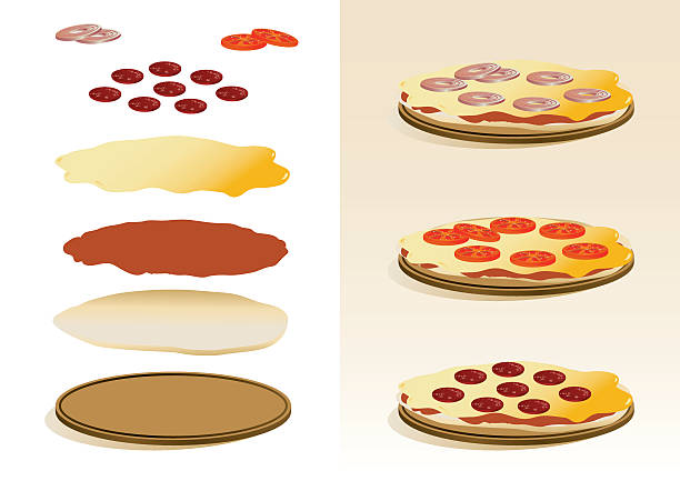 Pizza Stack Vector Pizza Stack Illustrations, Royalty-Free Vector Graphics & Clip Art - iStock