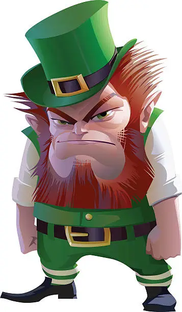 Vector illustration of Leprechaun