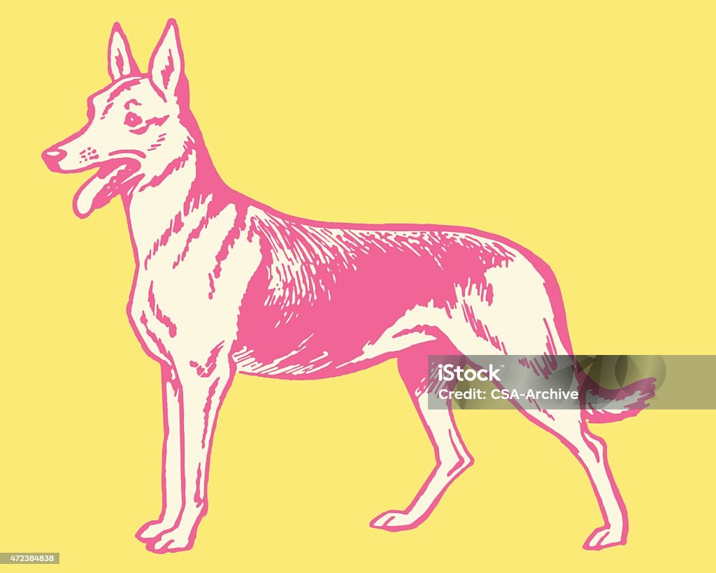 German Shepherd Dog http://csaimages.com/images/istockprofile/csa_vector_dsp.jpg German Shepherd stock vector