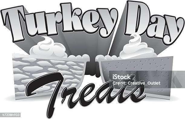 Türkei Tag Überschrift Stock Vektor Art und mehr Bilder von 2010 - 2010, Apfelkuchen, Dessert