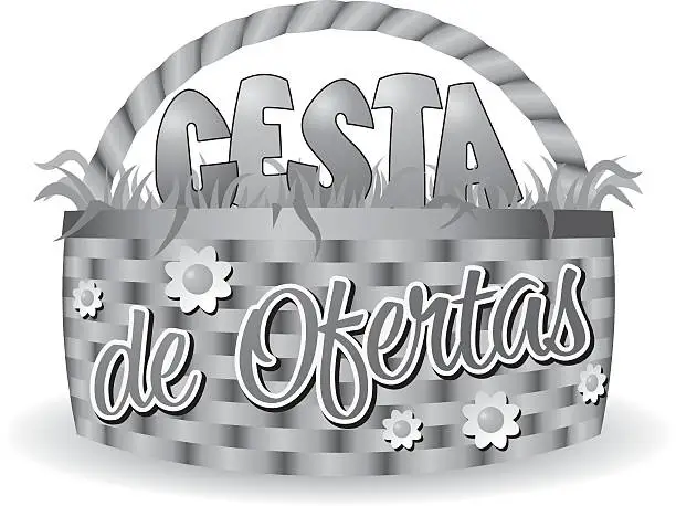 Vector illustration of Cesta Heading