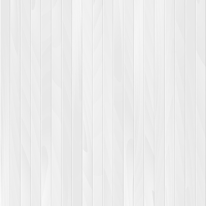 Vector wood plank, white texture background illustration