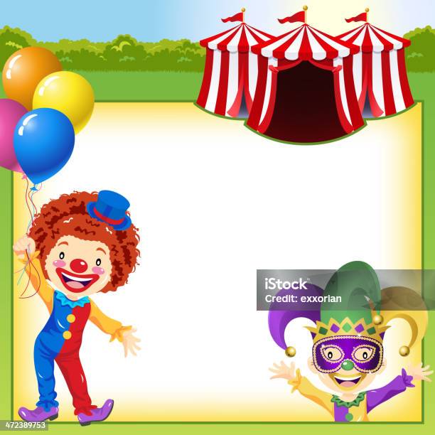 Circus Notice Stock Illustration - Download Image Now - Entertainment Tent, School Carnival, Tent