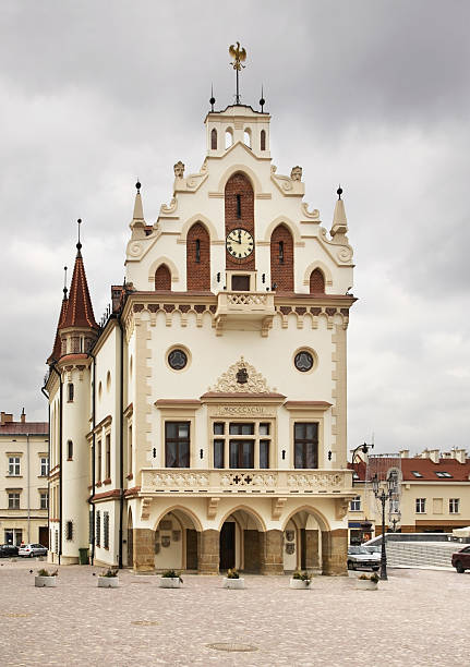 istock City hall in Rzeszow. Poland 472391876