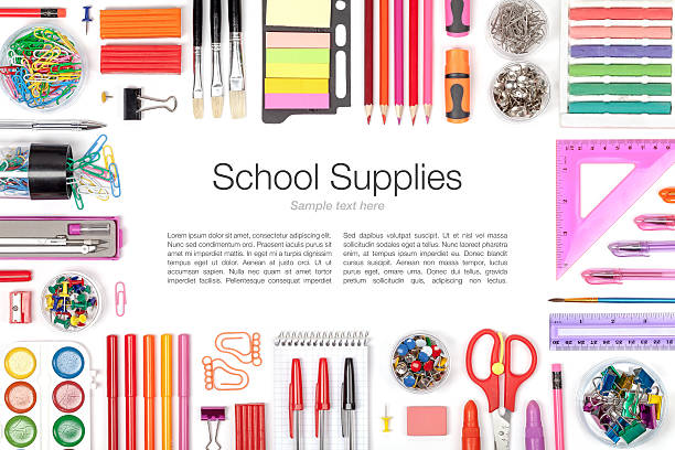 istock school supplies on white background 472392250