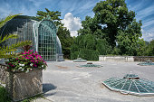 Famous greenhouse in the Lednice castle