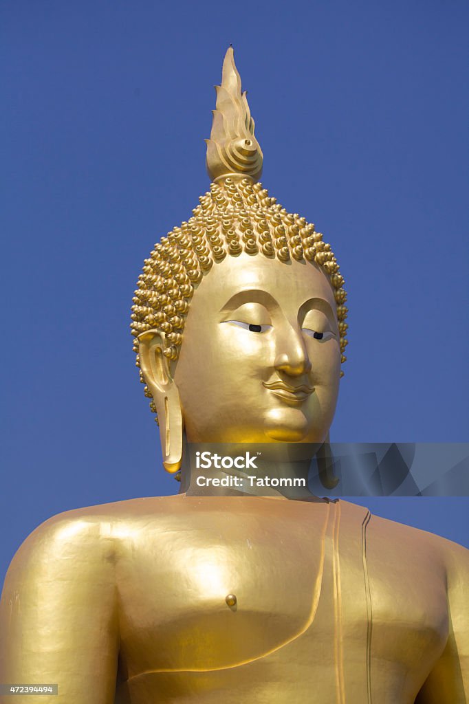 golden Buddha 2015 Stock Photo