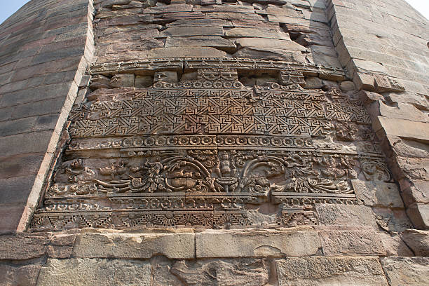 08 23 2008 Sarnath Dhamek stupa Fifth century A.D. Buddhist Site Sarnath near Varanasi , Uttar Pradesh , India