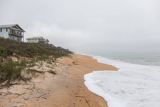 istock Rising Tide Next To Beach Homes 472398864