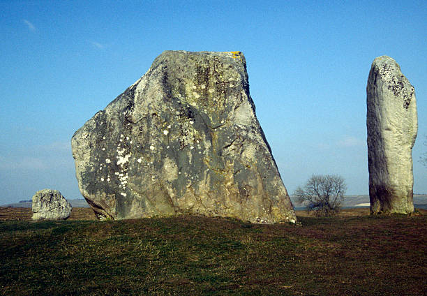 Standing Stone at Avebury Stone Circle, UK