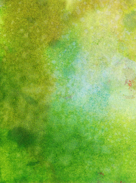 istock Blended mottled hand painted watercolor background 472404114