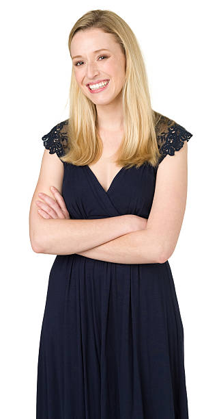 istock Laughing Young Woman Standing 472404380