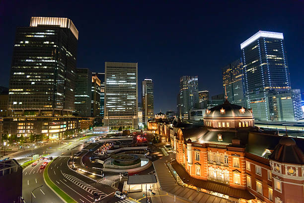 istock Night scene of Tokyo Station 472404716