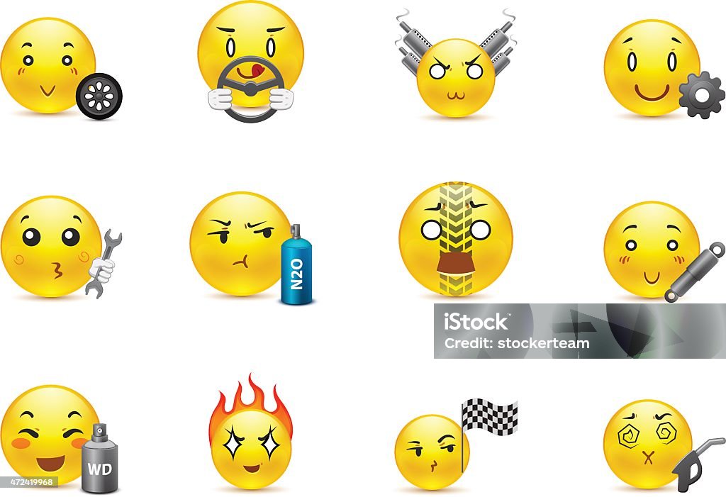 Anime Smilies Car Mechanics Stock Illustration - Download Image Now - Car, Anthropomorphic Smiley Face, Emoticon - iStock Anime Smilies Car Mechanics Stock Illustration - Download Image Now - Car, Anthropomorphic Smiley Face, Emoticon - iStock