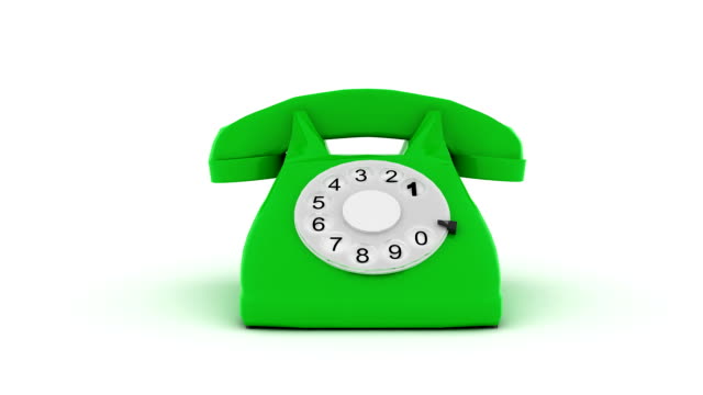 Cartoon Of Rotary Phone Stock Videos and Royalty-Free Footage - iStock