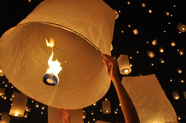istock Lantern festival in Thailand 472464574