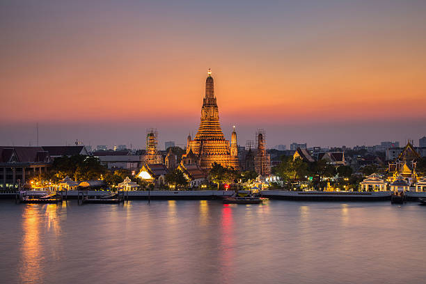 istock Wat Arun Buddhist religious places in twilight time 472465588