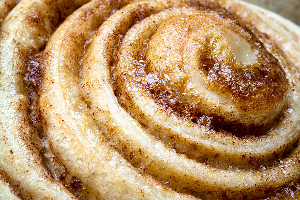 istock Fresh Baked Batch of Homemade Cinnamon Rolls 472466064