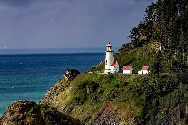 istock Heceta Head Historic Oregon Lighthouse 472468702
