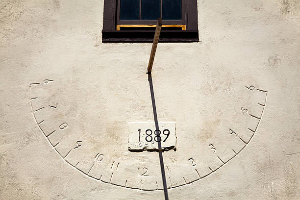 istock Sundail Building Facade On Historic Ranch House 472472916
