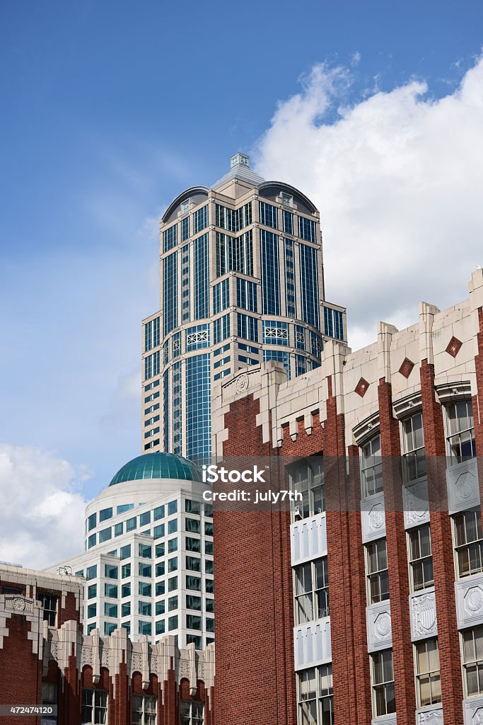 Former Washington Mutual Tower Former WaMu Center, Seattle 2015 Stock Photo