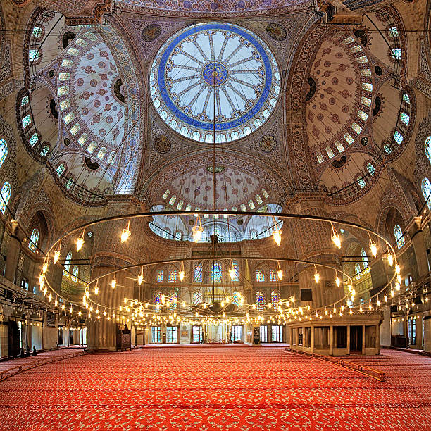 istock Interior of the Sultanahmet Mosque in Istanbul 472474580