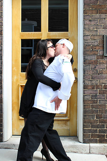 istock Culinary Student and Girlfriend Kiss 472475530