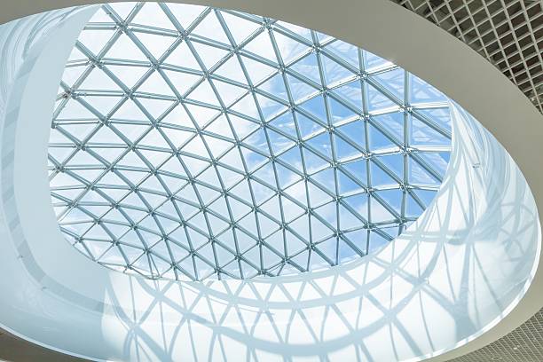 istock Abstract. Pattern set roof at the airport 472479742