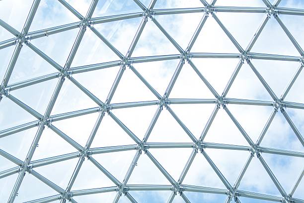 istock Abstract. Pattern set roof at the airport 472480320