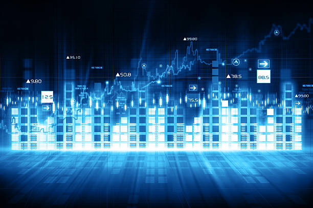 istock Economical stock market graph and chart 472480656