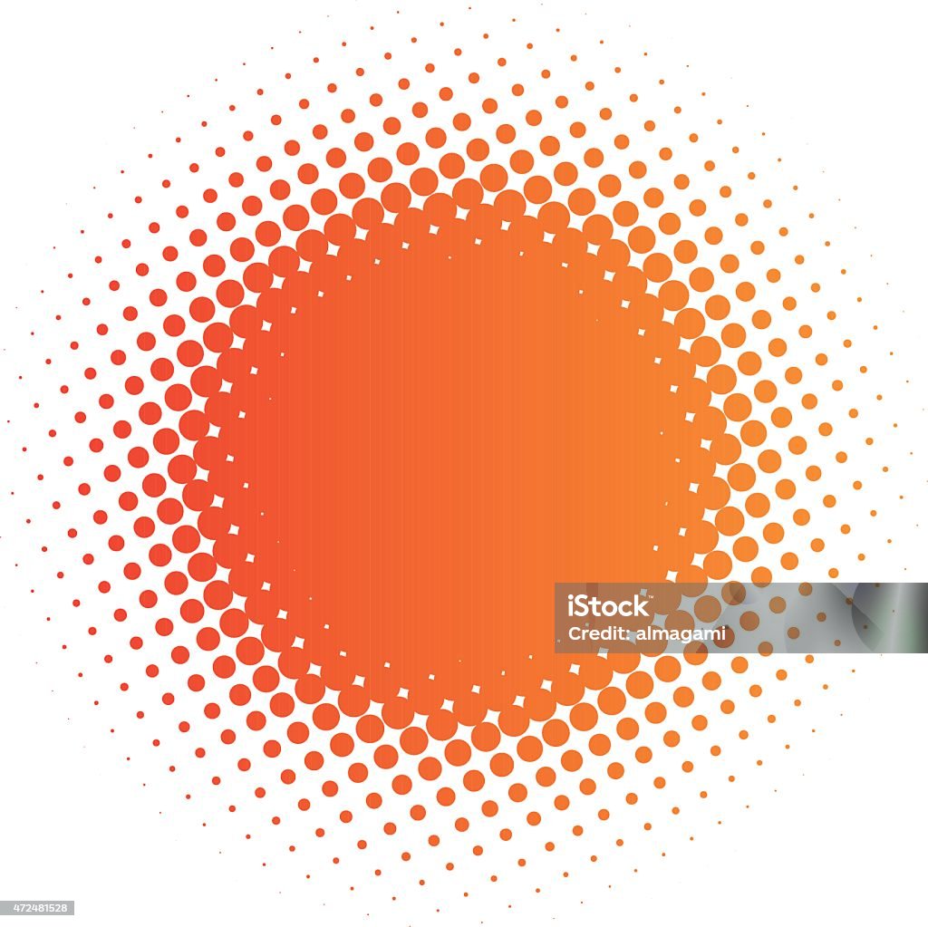 halftone sun halftone sun (vector design element) Exploding stock vector